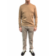 Pull_col_rond_rouloté_mérinos_camel_Rythme_622207 8220_Montagut_vêtements_shop_mode_boutique_online