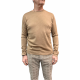 Pull_col_rond_rouloté_mérinos_camel_Rythme_622207 8220_Montagut_vêtements_shop_mode_boutique_online