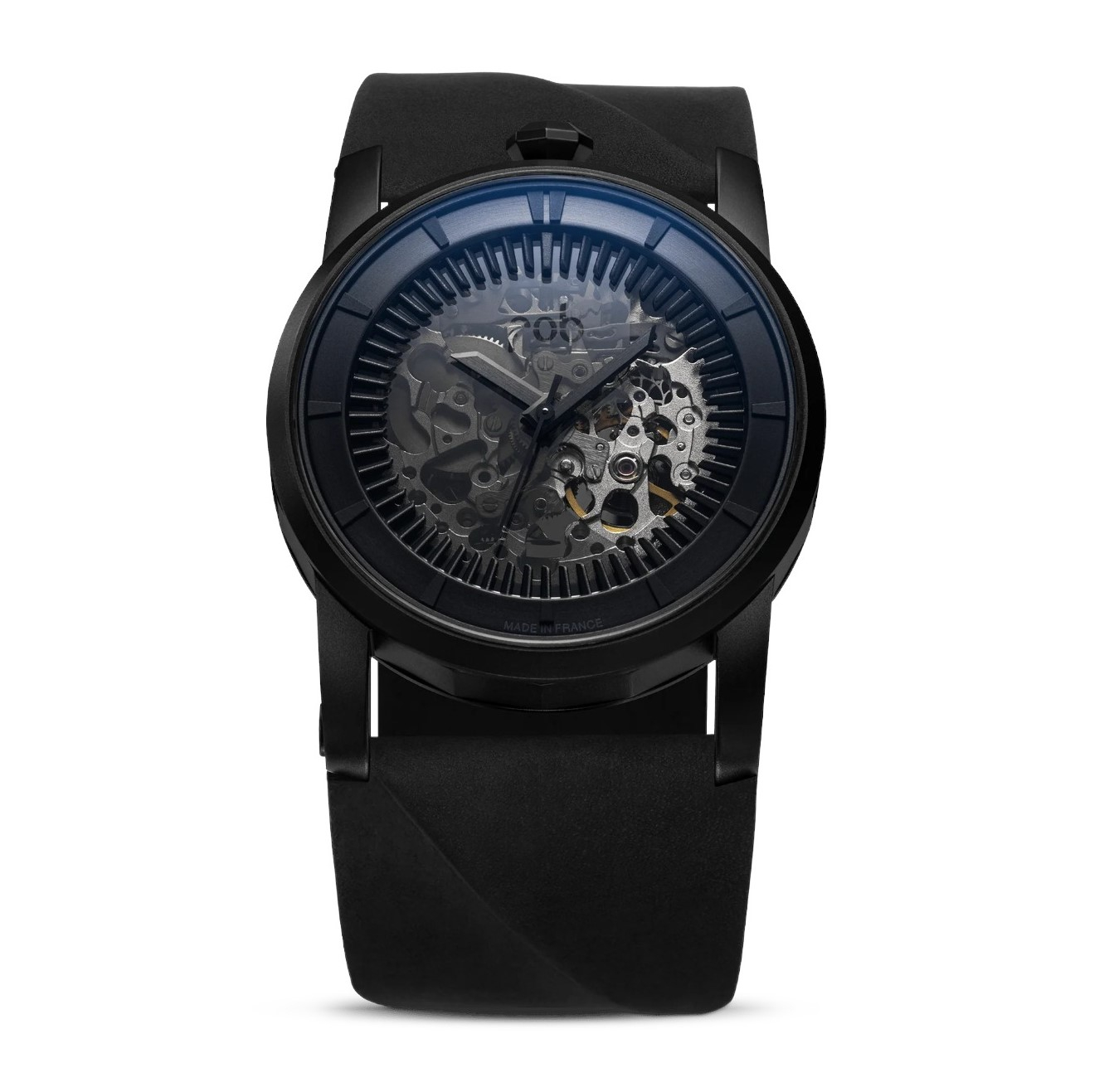 Montre Rehab 413 01 Matte Black Squelette Fob Paris boutique