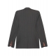 Veste tailleur Gris rayé blanc 2 boutons W1R 351JC M02304 75 Paul Smith Femme boutique Strasbourg Online jacket Woman