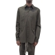 Chemise Popeline vert Pression Poches et Laniere arriere Fogpocket Rick Owens Homme RU02D6237 P 7 Boutique Strasbourg 