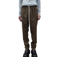 Pantalon Laine lien bean Drawstring Slim Long Rick Owens Homme RU02D6390 ZL 35 Boutique Strasbourg shirt men fashion