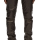 Pantalon Cuir noir Tyrone jeans Rick Owens Homme RU02D6393 LNV 09 Boutique Strasbourg pant men fashion leather online