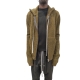 Gilet chiné lien Zipped honey Hoodie Rick Owens Homme RU02D6614 KWP Boutique Strasbourg pull men fashion online