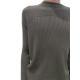 Pull Fin Fentes cotés vert Ribbed GEO 75 Rick Owens Homme RU02D6639 RIBM Boutique Strasbourg Online Avant garde Men