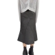 Jupe longue denim Godet Skirt noir Rick Owens Femme RP02D 3349 SMT 09 Boutique Strasbourg France Skirt woman online