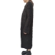 Manteau Laine soie feutrée poils Noir Metro Coat Rick Owens Femme RP02D 3905 WSH 09 Boutique Strasbourg France Online