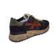 Baskets Mick Nylon Suède Navy logo Orange Premiata Homme 6419 Boutique Strasbourg France Sneakers men Algorithme la Loggia