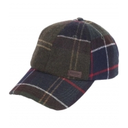 Casquette Tartan Galingale Cap vert bleu MHA0553 TN11 Barbour Homme