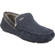 Chaussons moccassin Monty mouton Navy MSL0001 NY52