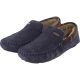 Chaussons moccassin Monty mouton Navy MSL0001 NY52