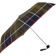 Parapluie Portree Tartan vert bleu LAC0154 TN11 Barbour femme homme