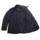 Veste matelassée Lutz navy Col montant 2 fentes arrière MQU0508 NY71