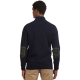 Pull col camionneur Holden navy coudes et col Tartan MKN0837 NY91