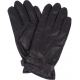 Gants cuir Burnished noir doublé polaire MGL0009 BK71