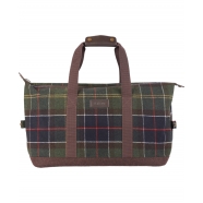 Sac week-end Cree laine Tartan vert bleu UBA0608 TN11 Barbour Femme Homme