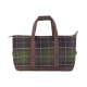 Sac week-end Cree laine Tartan vert bleu UBA0608 TN11