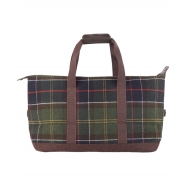 Sac week-end Cree laine Tartan vert bleu UBA0608 TN11