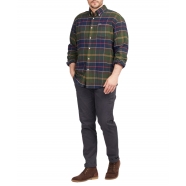 Chemise Hogside Tartan vert bleu MSH5048 TN11