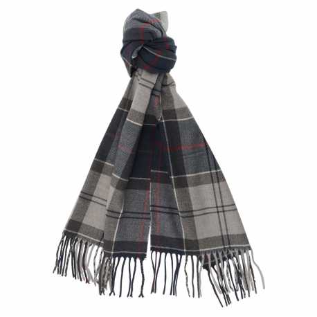 Echarpe tartan Galingale Gris bleu USC0300 TN27 Barbour Homme femme boutique strasbourg france accessoire