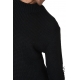 Pull col Rond Noir Mousseux LM279 La Haine Inside Us Homme Alsace Strasbourg Boutique Online 