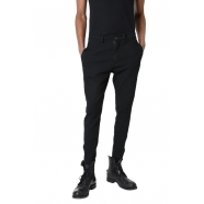 Pantalon Noir coton stretch coutures LM228 La Haine Inside Us Homme Alsace Strasbourg Boutique Online 