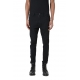 Pantalon Noir coton stretch coutures LM228 La Haine Inside Us Homme Alsace Strasbourg Boutique Online 