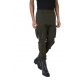 Pantalon Cargo Multipoches zips Kaki LM190 La Haine Inside Us Homme Alsace Strasbourg Boutique Online 