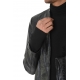 Blouson Biker Cuir double zip Noir LM257 La Haine Inside Us Homme Alsace Strasbourg Boutique Online