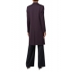 Manteau droit Prune Broderie fleurs sable W1R 271CA N02492 59 Paul Smith Femme Boutique Strasbourg vêtement coat woman