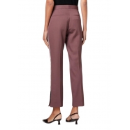 Pantalon Smoking Bois de rose bande satin W1R 292T N02211 54