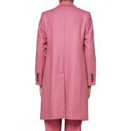 Manteau redingote laine Rose W2R 225C N21059 51 Paul Smith Femme boutique strasbourg online coat mode woman