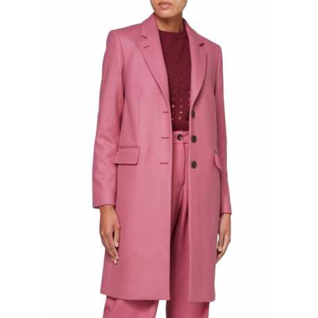 Manteau redingote laine Rose W2R 225C N21059 51 Paul Smith Femme boutique strasbourg online coat mode