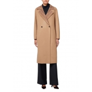 Manteau croisé Réversible Camel Bayadère Laine W1R 268C N02485 64 Päul Smith Femme Boutique Strasbourg online vêtement