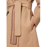 Manteau croisé Réversible Camel Bayadère Laine W1R 268C N02485 64 Päul Smith Femme Boutique Strasbourg online vêtement