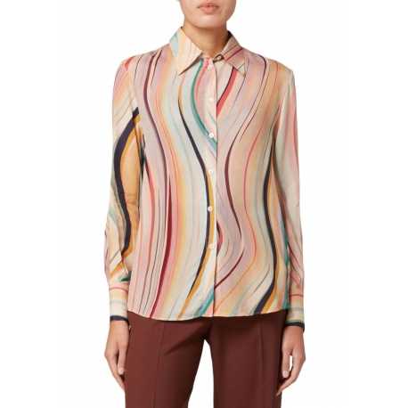 Chemise Swirl multicolore Viscose soie W2R 335B N31190 92 Paul Smith Femme