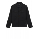 Veste Worker noir Coton Boutons Contrasté M2R 021ZC N21156 79 Paul Smith Homme Boutique Strasbourg FRance online Jacket