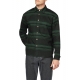 Sur Chemise Rayée large vert navy M2R 119Z N22201 38 Paul Smith Homme