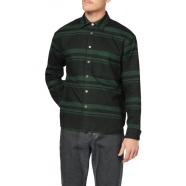 Sur Chemise Rayée large vert noir M2R 119Z N22201 38 paul smith homme