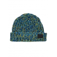 Bonnet Chiné Epaisse Turquoise Jaune Côtelée M1A 383MK N177 47 Paul Smith Homme Femme