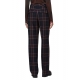 Pantalon large carreaux fenêtres Prune rose milano W2R 335T N31226 79A Paul Smith Femme Boutique Strasbourg mode vêtement