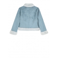 Blouson Fausse fourrure Turquoise W2R 374J N31219 40 Paul Smith Femme Boutique Strasbourg France online fashion