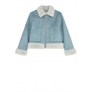 Blouson Fausse fourrure Turquoise W2R 374J N31219 40 Paul Smith Femme