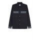 Sur Chemise Bleu Bandes Jersey Rayées M2R 172Z N21951 49 Paul Smith Homme