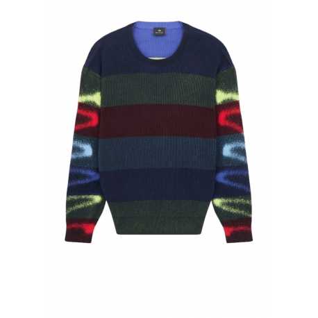 Pull rayé multi Tags manches coton M2R 982Y N22239 79 Paul Smith Homme