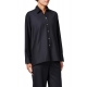 Chemise Oversize flanelle Navy W1R 351B N00109 49