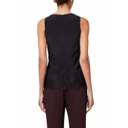 Top sans manche noir Dentelles bas soie W1R 357M N10618 79 Paul Smith Femme Boutique Strasbourg online vêtement mode