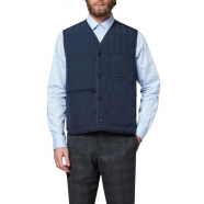 Gilet coton matelassé Navy poches plaquées M1R 134Z N02466 47 Paul Smith Homme