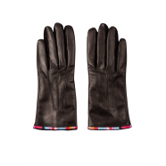 Gants cuir Noir bord brode baya W1A 430GL J459 79