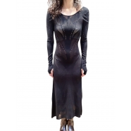 Robe pointelle noir maille Bomma Mes Demoiselles Paris Femme